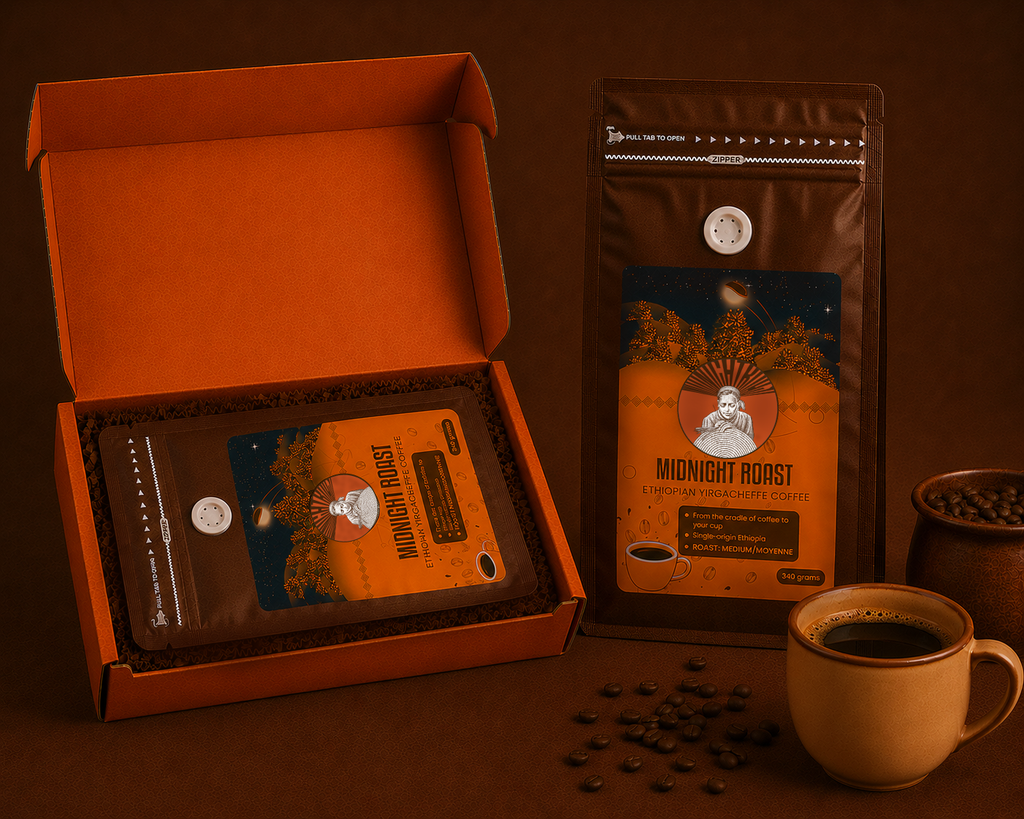 Midnight Roast | Ethiopian Yirgacheffe Coffee (16oz/454g)